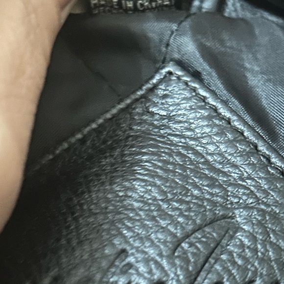 Jacqueline Ferrar leather long coat. Size M - Picture 7 of 7